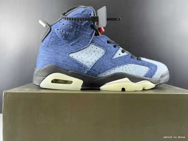 Rep Jordan Air Washed 6 Denim CT5350-401 0529